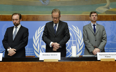 ONU y periodistas rinden homenaje a víctimas de Charlie Hebdo